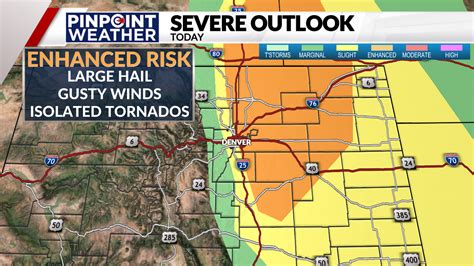 Denver weather: Severe storm chance to increase Wednesday